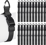 20 St&uuml;ck verstellbare elektrische Verl&auml;ngerungskabel-Organizer, robuste Aufbewahrungsgurte mit dreieckigen Clips f&uuml;r Kabel, Dr&auml;hte, Seile, Schl&auml;uche, Garage Aufbewahrung und Organisation