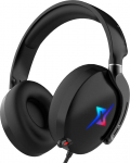 M&auml;ngukomplektid PS4 PS5 PC-le 3D Surround Sound peakomplektid mikrofoniga k&otilde;rvaklapid m&uuml;ravastased RGB tuled m&auml;ngijatele, 21 x 20 x 6 cm, mustad