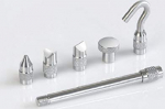 Standard attachments for force gauges SAUTER FK, 6 pieces (M8 thread)