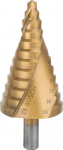 Bosch 2608587431 6/9/12/15/18/21/24/27/30/33/36/39 mm HSS-TiN Step Drill Bit