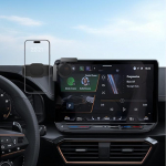 Handyhalterung f&uuml;r Cupr 12,9 Zoll Display, Cupra Formentor, Leon MK4, Born, Terramar 2024-2026 Mini Handyhalter f&uuml;r iPhone, Samsung, Android Handys und Mehr