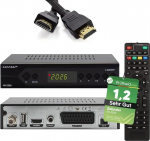 ZEHNDER HX 2200 satelliidi vastuv&otilde;tja + HDMI kaabel, salvestusfunktsiooniga, HD-v&otilde;imeline, Full HD, digitaalne satelliidi vastuv&otilde;tja satelliittelevisiooni vastuv&otilde;tja, HD-vastuv&otilde;tja