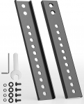 VESA Adapter Verl&auml;ngerungsplatten - Erweiterungs Kit f&uuml;r TV Wandhalterung & Deckenhalterung, passend f&uuml;r Fernseher mit tieferliegenden VESA-Bohrungen, 1 Paar, Schwarz