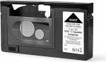 Nedis VHS Converter - konverteerimine: VHS-C VHS-ks - Plug & Play - must