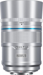 SIRUI Sniper 75 mm APS-C Autofocus F1.2 Telephoto Camera Lens for X-T4, X-T5, X-H1, X-H2/H2S, X-T3, X-T30, X-S10 (X-Mount, Silver)