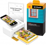 KODAK Dock Plus 4Pass fotoprinter (10 x 15 cm) + 90-leheline fotopaberipakk