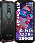DOOGEE Blade 10 Pro Energy Android 15 v&auml;litelefoni ilma lepinguta, 32GB + 256GB + 2TB v&auml;litelefoni, 4.5G Dual SIM, 50MP Widevine L1, 6580mAh v&auml;litelefoni, 6.56 tolli 90Hz, Octa