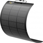 BougeRV Arch Pro 100 W paindlik p&auml;ikesepaneel 27 m&ouml;&ouml;davooludioodiga, varjutolerantne paindlik PV-paneel, N-t&uuml;&uuml;pi 16BB elemendid, 25% t&otilde;husus, ETFE monokristalliline p&auml;ikesepaneel, IP68, matkaauto, paat, 12/24 V
