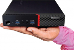 Lenovo Mini-PC Desktop-PC ThinkCentre M700, Intel Core i5, RAM 8 GB, SSD 256 GB, WI-FI, Display Port, Windows 11 Pro (General&uuml;berholt)