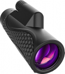 Monocular 12 x 42 Telescopic Telescope Adult with BAK4 HD FMC with Adapter and Tripod, IPX7 Waterproof, Small Telescope for Bird Watching, Hunting, Sports and More, as a Gift