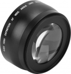 58 mm kaamera lainurkobjektiiv, 0.45X lainurk makroobjektiiv universaalne Canonile Nikonile Sonyle Olympuse kaamerale