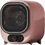 450 W Portable Condenser Tumble Dryer, Compact Portable Tumble Dryer, 18 L Golden Capacity, Two Temperature Settings, 360&deg; Blue Light Against Bacteria, 35 dB Quiet Drying, for Home, Where