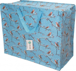 Suur Jumbo t&otilde;mblukuga kott 58 x 47 x 30 cm 80L (talvine j&otilde;ulukujundus) (3 tk)