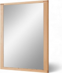 Stella Trading Nature ONE seinapeegel puidust p&ouml;&ouml;gist FSC sertifitseeritud - mitmek&uuml;lgne peegel esikusse ja garderoobi - 74 x 93 x 4 cm (B x K x S)