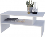 AKKE Jula kohvilaud elutuppa K&otilde;rvallaud elutoa laud Kaasaegne diivanilaud kohvilaud Dekoratiivne m&ouml;&ouml;bel elutuppa elutoa lauad kohvilaud valge jalaga 93 x 45 x 50 cm