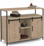 IDMarket - 2 l&uuml;kanduksega k&uuml;ljepaneel, 100 cm, Quebec Industrial Design