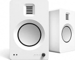 Kanto TUKMW Powered raamaturiiuli k&otilde;larid k&otilde;rvaklapiv&auml;ljundiga, sisseehitatud USB DAC, spetsiaalne RCA koos fonov&otilde;imendiga, Bluetooth 4.2, AMT-tweeter ja 5,25-tolline alumiiniumjuht, paar, mattvalge v&auml;rviga.
