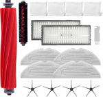 Home Times Accessory Kit for Roborock S7 Pro Ultra/Roborock S7 MaxV Ultra, 1 Roller Brush, 1 Self Cleaning Brush, 2 HEPA Filters, 4 Side Brush, 4 Wipes, 4 Dust Bags