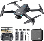 Holy Stone HS290 kokkupandav droon koos kaameraga 1080P algajatele ja lastele, Quadcopter optilise vooluga, App Control, Tap Fly, 3 kiirustasemed, 2 patareid, m&auml;nguasi / kingitus poistele ja t&uuml;drukutele