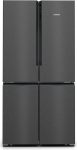 Siemens KF96NAXEA, iQ500, mitmeukseline k&uuml;lmik, 183 x 91 cm, 405 L jahutus ja 200 L s&uuml;gavk&uuml;lmik, hyperFresh pikem v&auml;rskus, NoFrost, SuperCooling kiirem jahutus, harjatud must teras