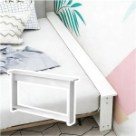 ERRULAN riiul diivani taga, eriti pikk konsoolilaua seljatugi, kitsad puidust diivanilaudad, konsoollaud l&uuml;nkade t&auml;itmiseks sissep&auml;&auml;sualas/koridoris (valge, 31,5 x 3,9 x 25,6 tolli/80 x 10 x 65 cm)