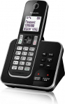 Panasonic KX-TGD320 - telefonid (DECT, lauatelefon, must, h&otilde;bedane, LCD, AAA, pol&uuml;fooniline)