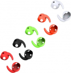 Aiivioll libisemiskindlad k&otilde;rvakonksud Beats Studio Buds jaoks - 5 paari silikoonist k&otilde;rvaklappide tarvikud, mis ei sobi kokku sobivate korpustega