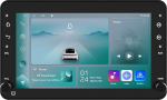 Android 14 7-tolline autoraadio ALFA Romeo 159 ALFA Romeo Brera jaoks, Alfa Romeo Spider 4 Core 2GB & 32GB m&auml;lu, toetab traadita Carplay/Android auto, roolijuhtimine, WiFi/4G, AM/FM