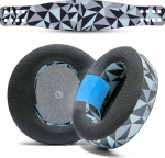 WC Mod Kit Maxwell - Cooling Gel Ear Pads + Silicone Headband Compatible with Audeze Maxwell for Xbox & PS5 by Wicked Cushions | Parem mugavus, jahutus ja vastupidavus | Geo Grey