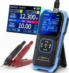 HRM-10 aku mahutavuse siseruumide vastupidavuse tester Kaasaskantav multifunktsionaalne 4 juhtme tester patareide jaoks 100V 200&Omega; sisemine vastupanum&otilde;&otilde;tja ja t&auml;pne pinge m&otilde;&otilde;tja vastupanum&otilde;&otilde;tja