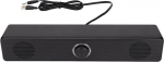 Ciciglow 350T arvutisoundbar k&otilde;lar - 3,5 mm sisendiga USB- toiteallikaga juhtmega helitugevuse reguleerimine lauaarvutile, s&uuml;learvutile ja tahvelarvutile