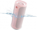 Vieta Pro v&otilde;imas Bluetooth-k&otilde;lar, veekindel, 10-tunnine aku, mikrofon, suur k&otilde;lar, t&otilde;eliselt traadita, Aux In, USB, h&auml;&auml;lassistent ja valguss&uuml;steem | #Party Pink