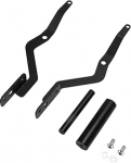 Acouto mobiiltelefoni hoidja mootorratta GPS hoidja mobiiltelefoni hoidja navigatsioonihoidik koos 0,9-tollise ja 0,5-tollise hoidja asendusega F900R F900XR 2020-2021 jaoks navigeerimiseks / mobiiltelefoni / kiivrilukuga