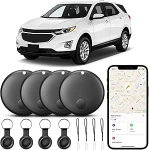 GPS Tracker s&otilde;idukitele &Uuml;hildub APP-LE Find My App (ainult iOS) Reaalajas Air Tracker Sildid globaalse katvusega Peidetud auto asukoha m&auml;&auml;ramine ei ole kuutasu ega tellimus