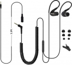 MOXKING Pikk kaabel TV k&otilde;rvaklapid, 4.8m pikenduskaabel, &uuml;hildub arvutitega, 3.5mm audio pesa, metallist stereok&otilde;rvaklapid bassiga