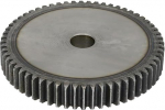Lagerersatz Stirnradgetriebe 1,5M-94/95/96/97/98/100/110/120 Z&auml;hne 45# Kohlenstoffstahlmaterial Zylindrisches Zahnrad(1.5M120T-Bore 16 mm)
