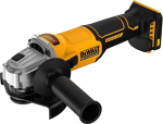 DEWALT DCG407N-XJ 18 V 125 mm akutoitega nurklihvmasin (harjadeta mootor, elektrooniline haakeseadeldis, t&ouml;&ouml;riistavaba kaitsekapoti reguleerimine, lisak&auml;epide, tarnitakse ilma aku ja laadijata)
