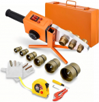 Muhvi keevitaja, 1600W PPR torude keevitusmasin professionaalne torude keevitusmasin plasttorude &Oslash;20-63mm 14-osaline tarvikud 50-300 &deg; C temperatuurikontroll PE PP PB PVDF torude jaoks