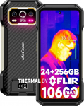 Ulefone Armor 27T v&auml;litingimustes kasutatav mobiiltelefon ilma lepinguta koos soojuskaameraga, 24GB + 256GB/SD 2TB v&auml;litingimustes kasutatav nutitelefon IP68K veekindel Android 14, 10600mAh, 64MP kaamera 6,78-tolline FHD+, 4G Dual