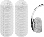 Yizhet Pack of 200 &uuml;hekordselt kasutatavat k&otilde;rvaklappide kaitsekatet valge 7 kuni 8,5 cm k&otilde;rvapadjadega k&otilde;rvaklappidele