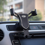 K&otilde;rge lendav Tiguan I 2007-2016 / Polo V 6C 2014-2017 / Golf Sportsvan 2016-2018 mobiiltelefoni hoidik, auto &otilde;hutusava, autokinnitus, 360 kraadi p&ouml;&ouml;ratav, must