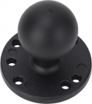 RAM Ball Mount Ball Mount 1.5" Ball Mount koos alumiiniumsulamist AMPS auguga &uuml;mmargune plaat Ram Mount RAM Mounts Ball Double Base Arm suurus C