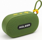 H32 Bluetooth 5.4 v&auml;litingimustes kasutatav minik&otilde;lar - kaasaskantav traadita k&otilde;lar subwooferiga, TWS, FM, TF, USB, mikrofon - suure v&otilde;imsusega heli, 1200 mAh, 8h m&auml;nguaeg (roheline)