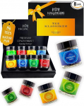 Hallingers Tea Classic - 8 t&uuml;&uuml;pi tee kinkekomplekt, lahtine tee kruviklaasides, teesortiment vegan kingitusena (komplekt) - kingiideed j&otilde;ulud ja kingitused advendikalender | Get Well Wish