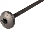 Nupuotsaga kaablipaelad 7,6 x 370mm mustad - (100 tk)