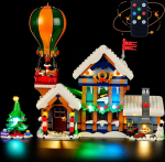 LIGHTAILING valguskomplekt Lego 10339 Santa Postkontorile - Lego ehitusplokkidega &uuml;hilduv LED-valgustuskomplekt mudelile: Kaugjuhtimispuldi versioon - mudelikomplekt ei kuulu komplekti