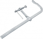 Raske metallit&ouml;&ouml;de tugev k&auml;si F stiilis libisev ratasvarrega lauaklamber, mis sobib keevitamiseks, puidut&ouml;&ouml;tlemiseks ja l&otilde;ikamiseks