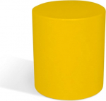Kloris Round Column Sweet Table Height 40 cm Diameter 35 cm Yellow Made in Italy