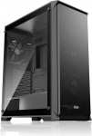 RAIJINTEK Arcadia 41 Black, Mid-Tower PC korpus, Minimalistlik disain karastatud klaasiga, 120 mm tagumine ventilaator eelpaigaldatud, k&otilde;rge &otilde;huvool vaikseks ja puhtaks m&auml;ngude ehitamiseks, ATX tugi
