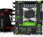 SHANGZHAOYUAN X99 PR9 LGA 2011-3 emaplaat Intel Xeon E5 V3 V4 LGA 2011-v3 sokliga protsessorile (DDR4 Max 128GB, PCIe 3.0, NVME M.2, SATA 3.0, USB 3.0, Gigabit LAN)